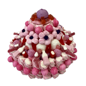 Pièce montée rose bonbon